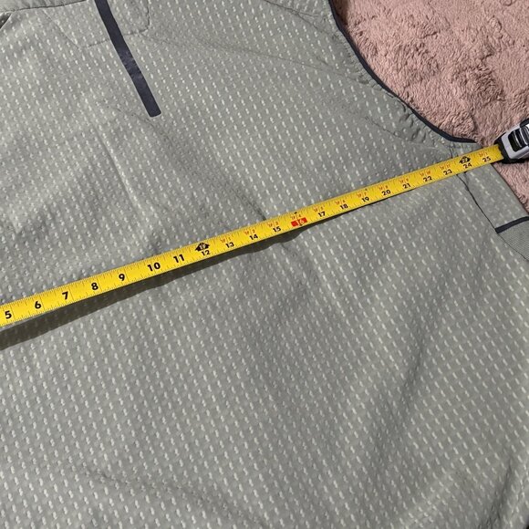 NWOT Lululemon Water-Repellent Fleece Hiking Vest Laurel Green Zip Pockets XXL - Picture 11 of 14